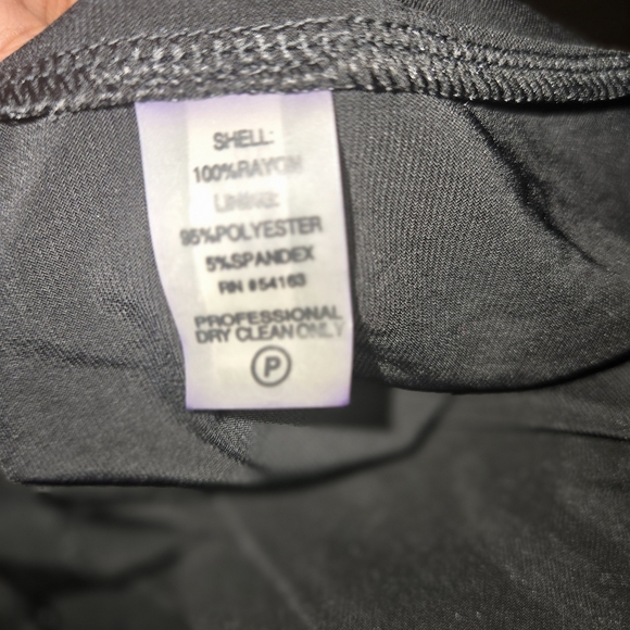 Calvin Klein Black Fringe Mini Dress - Picture 9 of 10